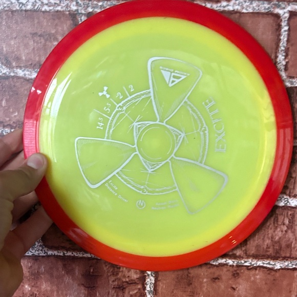 Red and Yellow Disc Golf Driver - Picture 1 of 3